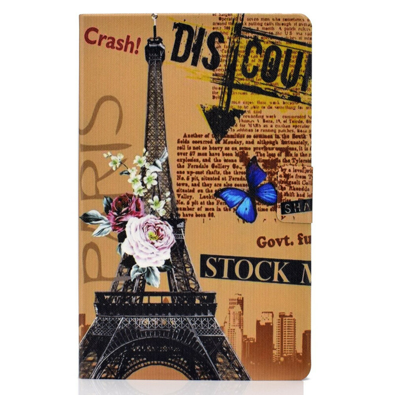 Samsung Galaxy Tab S6 Lite Case Paris Journal