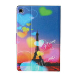 Samsung Galaxy Tab S6 Lite Case Paris I Love You
