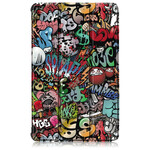 Capa Inteligente Samsung Galaxy Tab S6 Lite Graffiti Reforçado