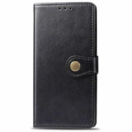 Capa Samsung Galaxy S10 Lite Leatherette com fecho Vintage