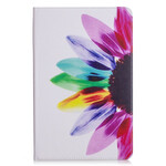 Capa Samsung Galaxy Tab S6 Lite Watercolour Flower