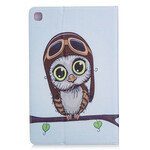 Samsung Galaxy Tab S6 Lite Case Aviator Owl