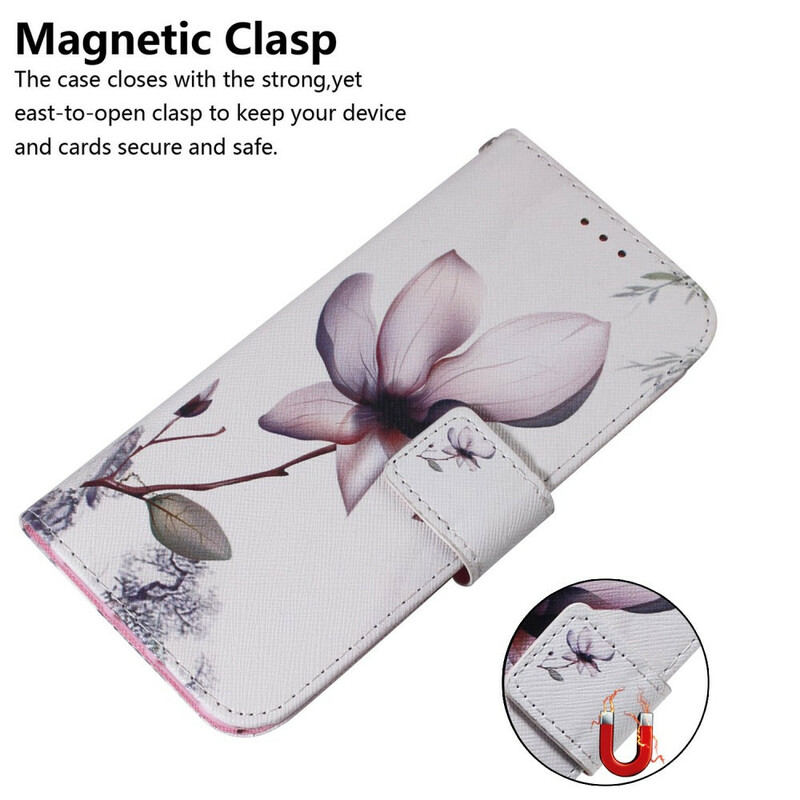 Samsung Galaxy S10 Lite Case Old Pink Flower