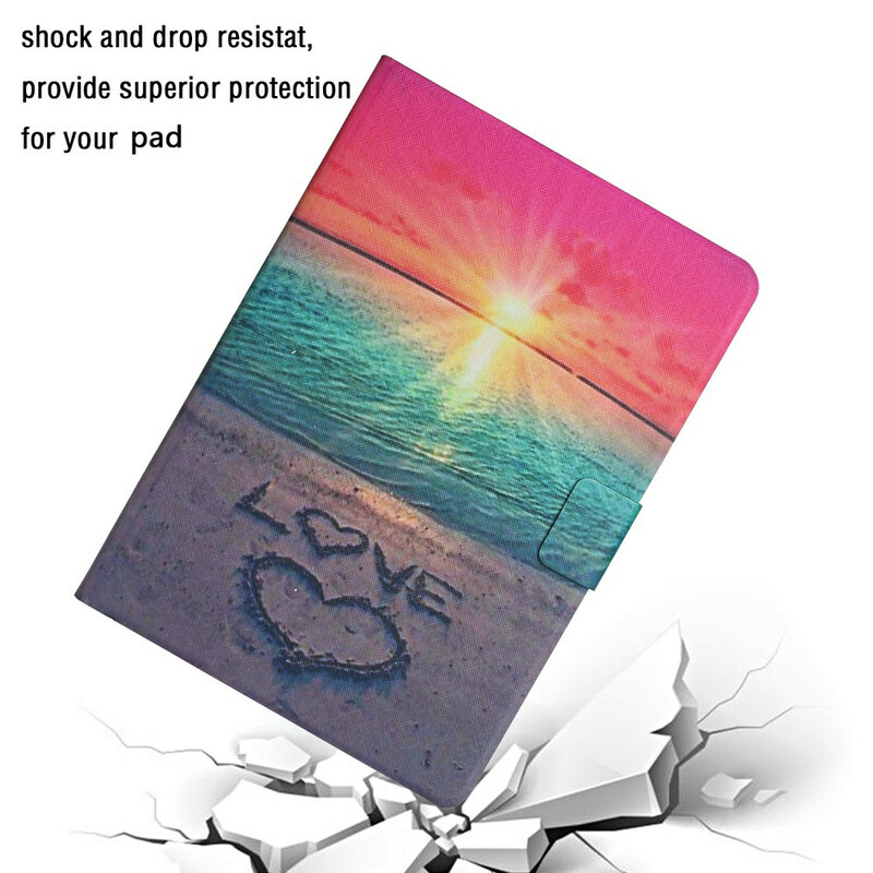 Capa de amor Samsung Galaxy Tab S6 Lite Sunset
