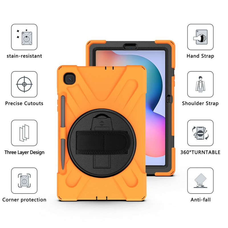 Samsung Galaxy Tab S6 Lite Utra Hard Case com alça