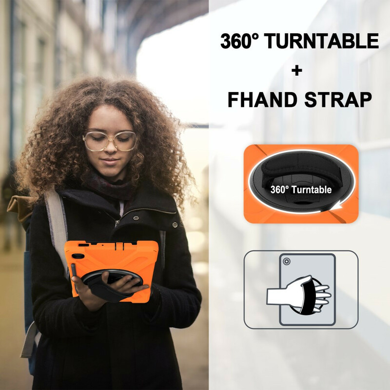 Samsung Galaxy Tab S6 Lite Utra Hard Case com alça