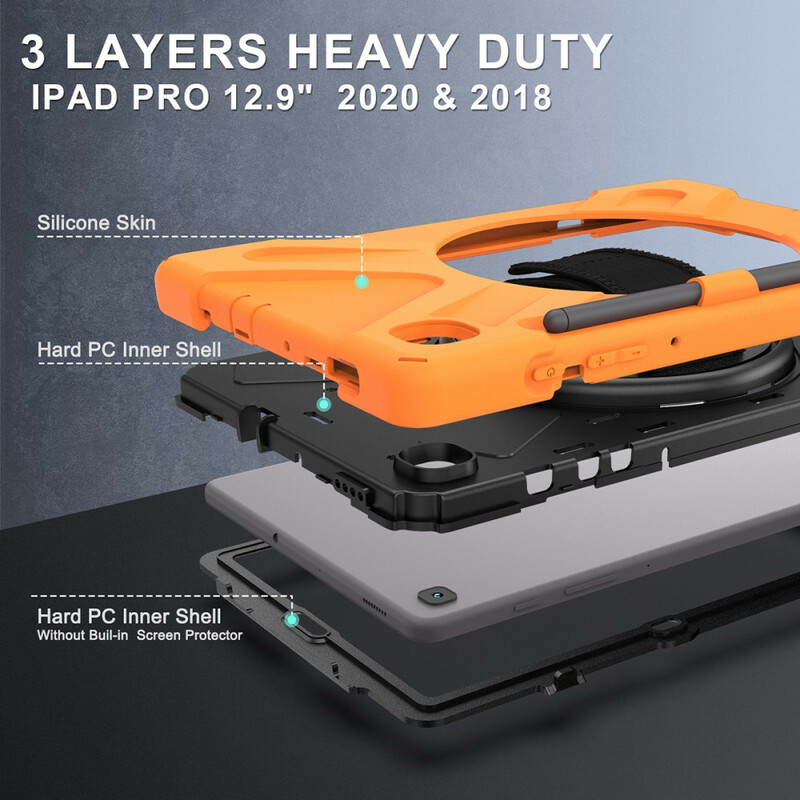 Samsung Galaxy Tab S6 Lite Utra Hard Case com alça