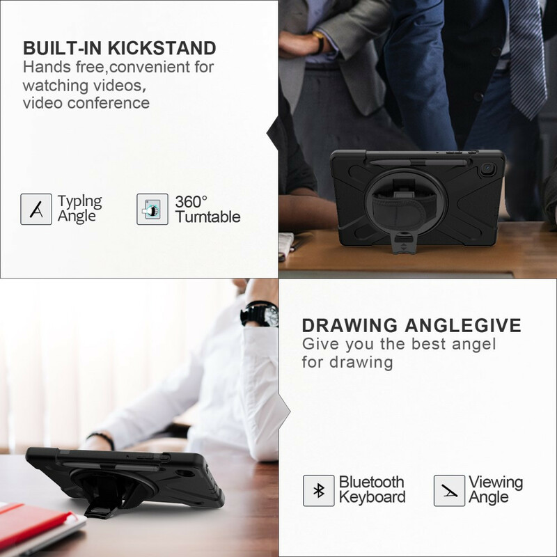 Samsung Galaxy Tab S6 Lite Utra Hard Case com alça Samsung Galaxy Tab S6 Lite Utra Hard Case com alça