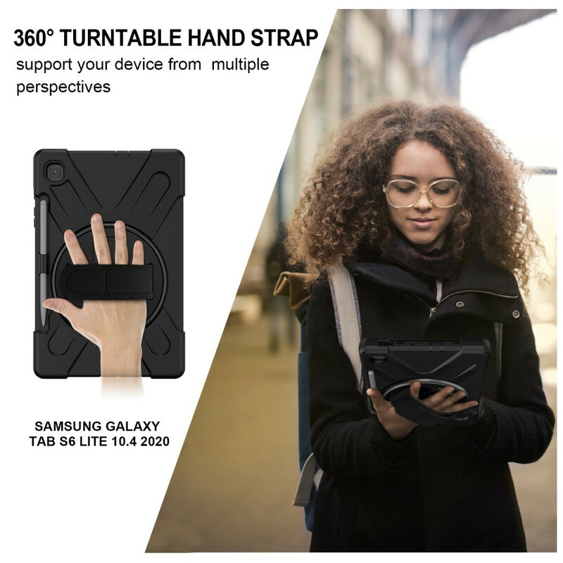 Samsung Galaxy Tab S6 Lite Utra Hard Case com alça Samsung Galaxy Tab S6 Lite Utra Hard Case com alça