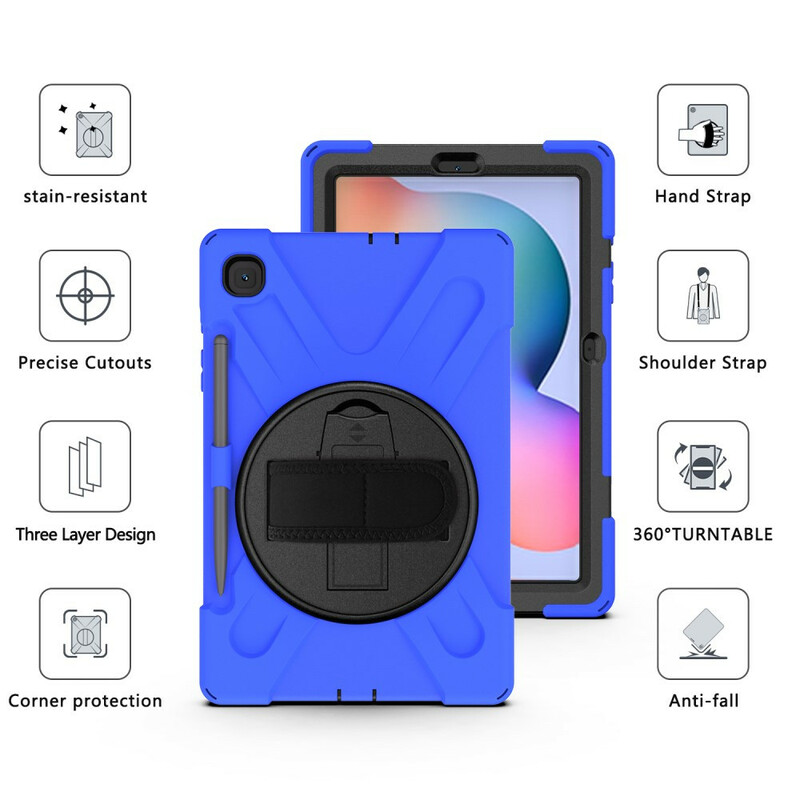 Samsung Galaxy Tab S6 Lite Utra Hard Case com alça Samsung Galaxy Tab S6 Lite Utra Hard Case com alça