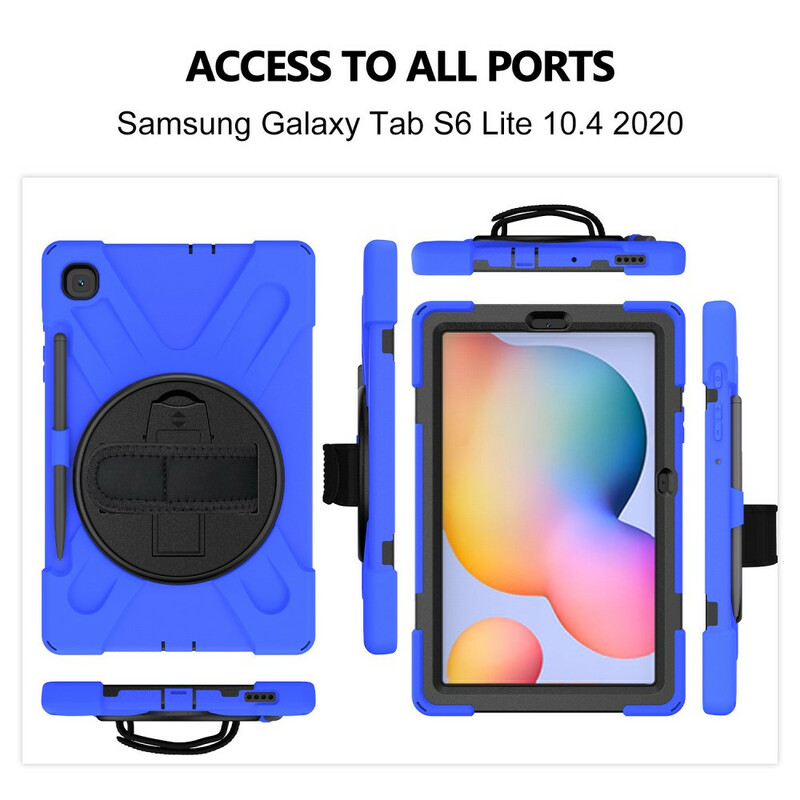 Samsung Galaxy Tab S6 Lite Utra Hard Case com alça Samsung Galaxy Tab S6 Lite Utra Hard Case com alça