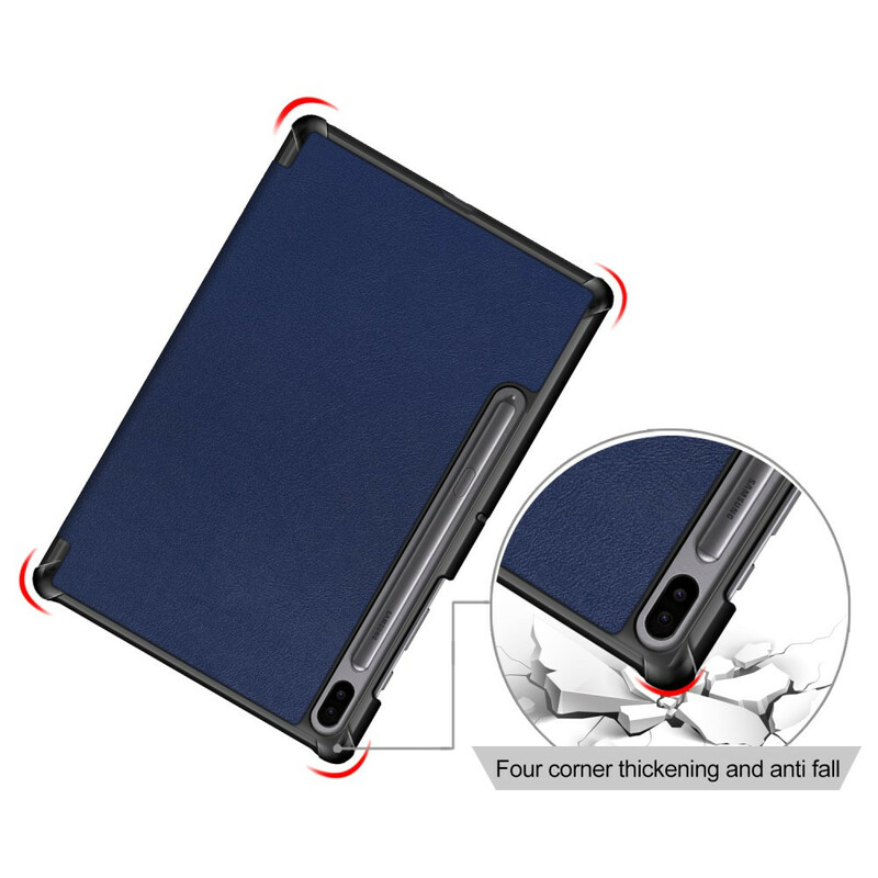 Capa Inteligente Samsung Galaxy Tab S6 Suporte para Stylus Tri Fold