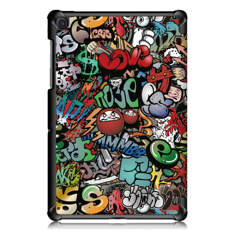 Capa Inteligente Samsung Galaxy Tab S5e Graffiti Reforçado