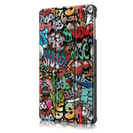 Capa Inteligente Samsung Galaxy Tab S5e Graffiti Reforçado