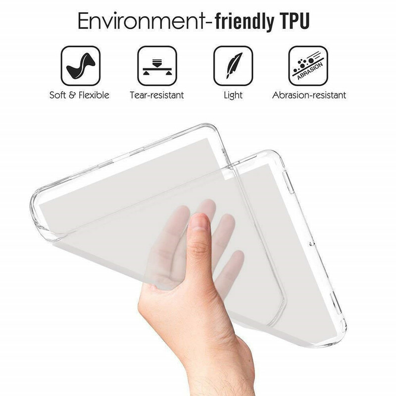 Samsung Galaxy Tab S5e Capa de silicone transparente