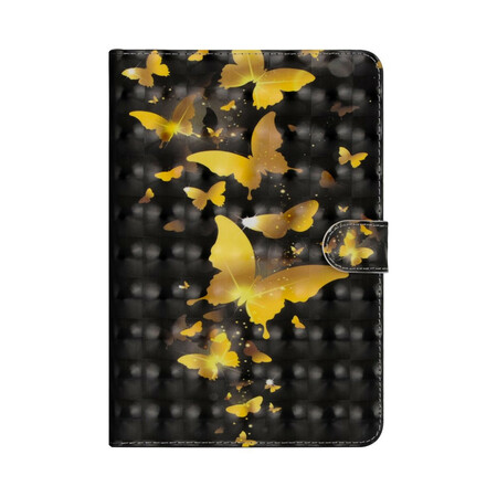 Capa Sasmung Galaxy Tab S5e Borboletas únicas