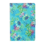 Samsung Galaxy Tab S5e Case Flowers e Folhas