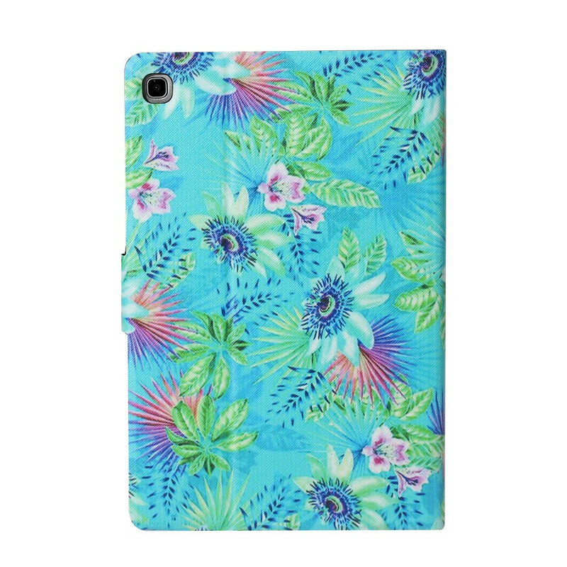 Samsung Galaxy Tab S5e Case Flowers e Folhas