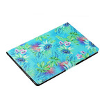 Samsung Galaxy Tab S5e Case Flowers e Folhas