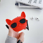 Capa AirPods Pro Dog 3D com Anel