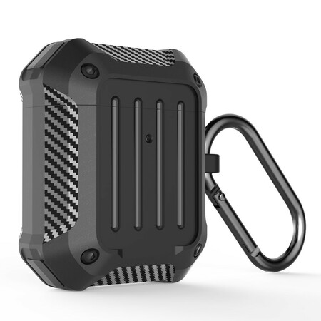 Capa super resistente AirPods com mosquetão WIWU