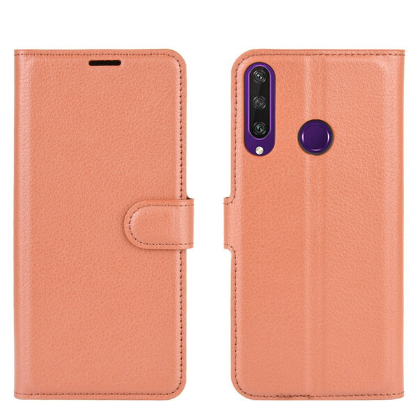 Case Huawei Y6p Leatherette Classic Litchi