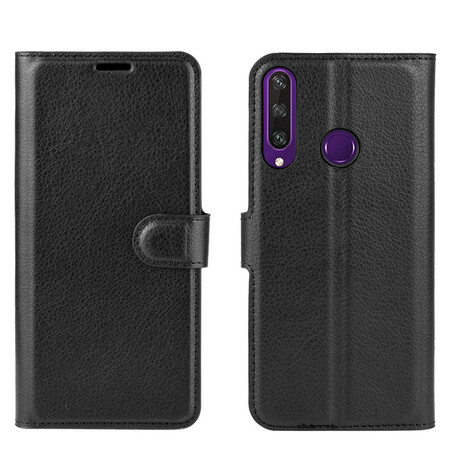 Case Huawei Y6p Leatherette Classic Litchi