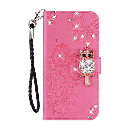 Capa Huawei Y5p Coruja Mandala e Encanto