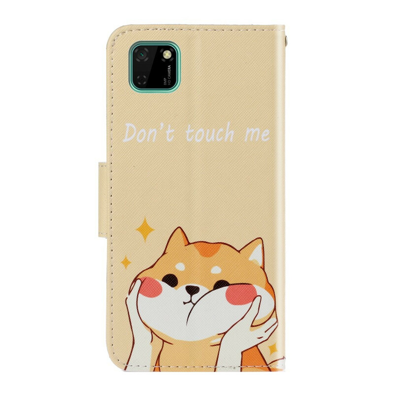 Capa Huawei Y5p Cat Don't Touch Me with Lanyard