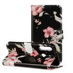 Capa Flip Huawei Y6p Miríade de Flores