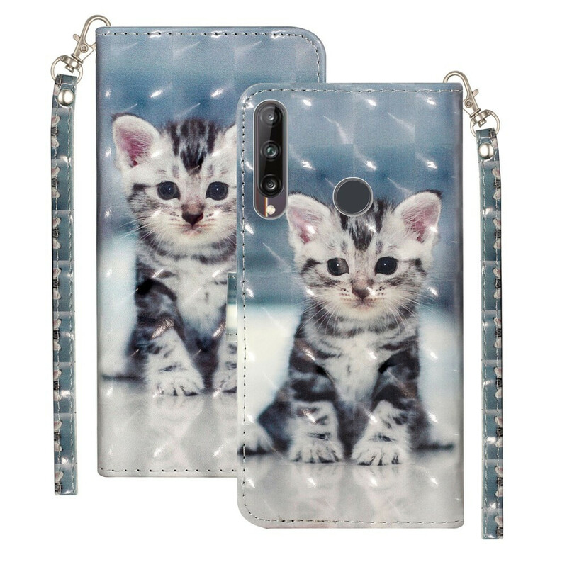 Capa de cinta leve Huawei Y6p Kitten