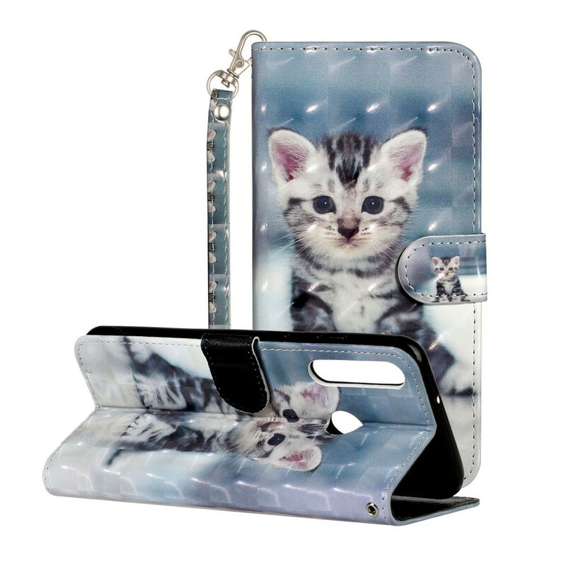 Capa de cinta leve Huawei Y6p Kitten
