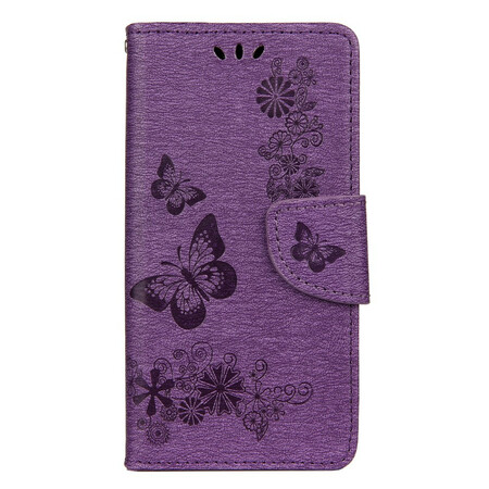 Capa Huawei Y5p Apenas Borboletas com Cordão