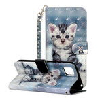 Capa de cinta leve Huawei Y5p Kitten
