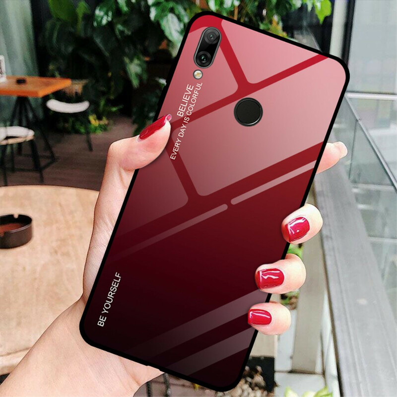 Huawei Y7 2019 Capa de Vidro Temperado Seja Você Mesmo