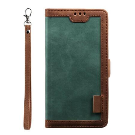 Samsung Galaxxy Nota 20 Retro Capa de Couro com Cordão