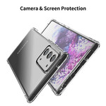 Samsung Galaxy Note 20 Capa Transparente LEEU Almofadas PelÃ­cula pelÃ­cula pelÃ­cula protectoraaaas