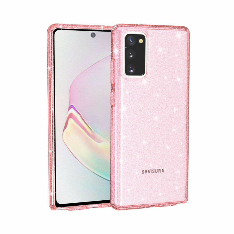 Samsung Galaxy Note 20 Capa de Pó Glitter