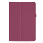 Samsung Galaxy Tab A 10.1 (2019) 2 Flaps Faux Leather Lychee Case