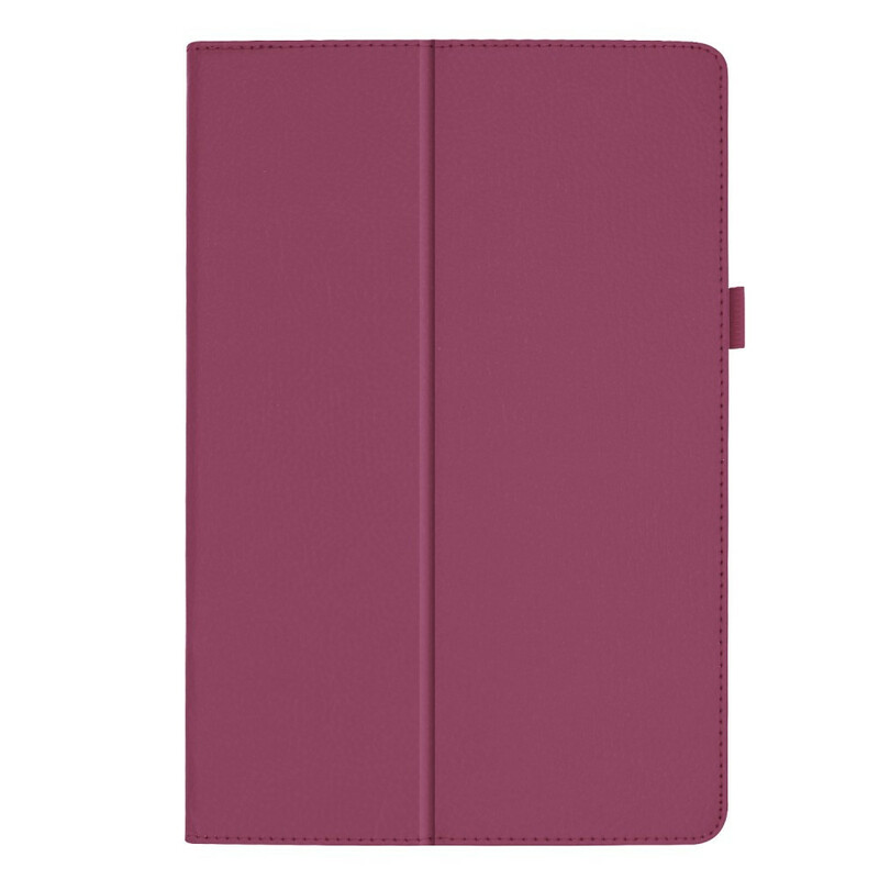 Samsung Galaxy Tab A 10.1 (2019) 2 Flaps Faux Leather Lychee Case