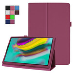 Samsung Galaxy Tab A 10.1 (2019) 2 Flaps Faux Leather Lychee Case