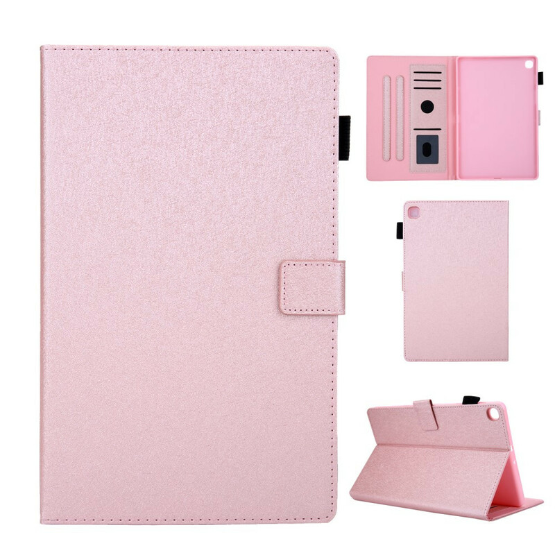 Samsung Galaxy Tab A 10.1 (2019) Capa em pele Textured Leatherette
