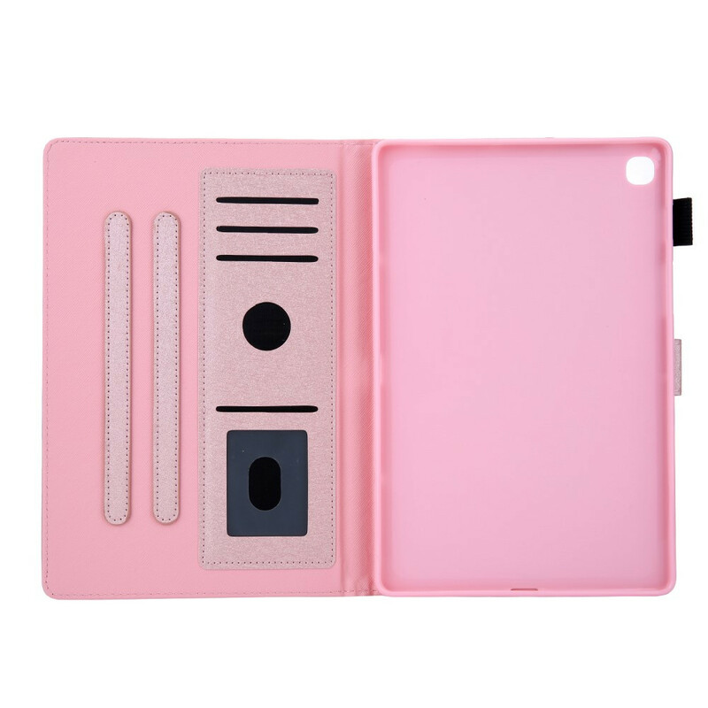 Samsung Galaxy Tab A 10.1 (2019) Capa em pele Textured Leatherette