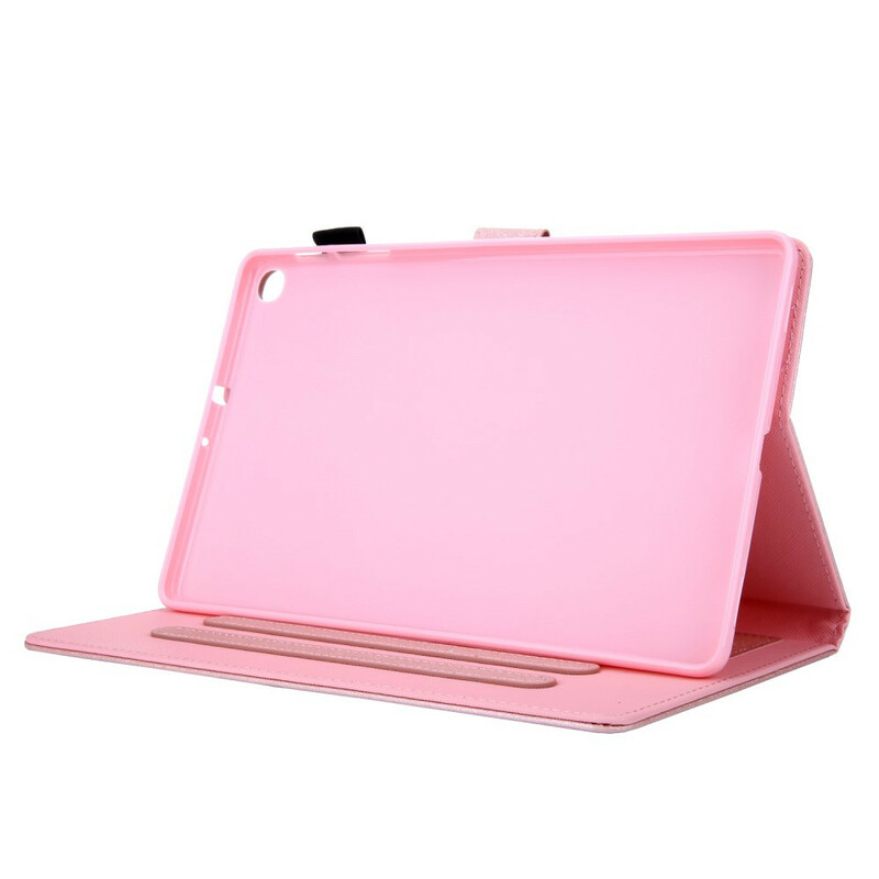 Samsung Galaxy Tab A 10.1 (2019) Capa em pele Textured Leatherette