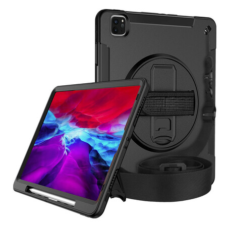 iPad Pro 12.9" (2020) / (2018) Capa Híbrida com Cordão de Ombro