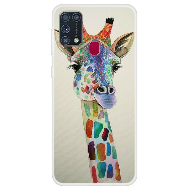 Capa colorido Samsung Galaxy M31 Girafa