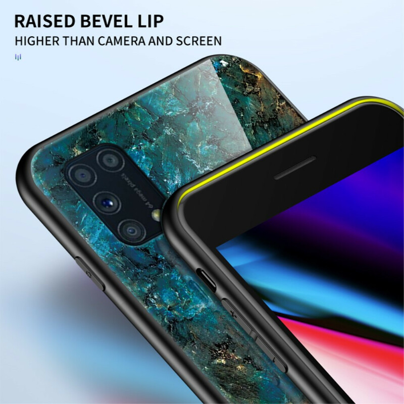 Samsung Galaxy M31 Premium Color Tempered Glass Case