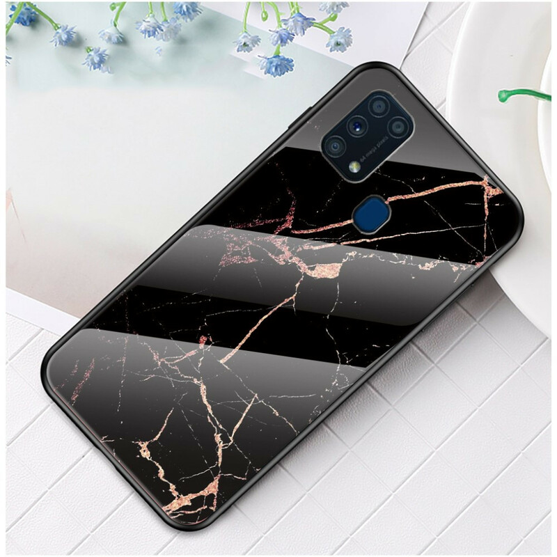 Samsung Galaxy M31 Premium Color Tempered Glass Case