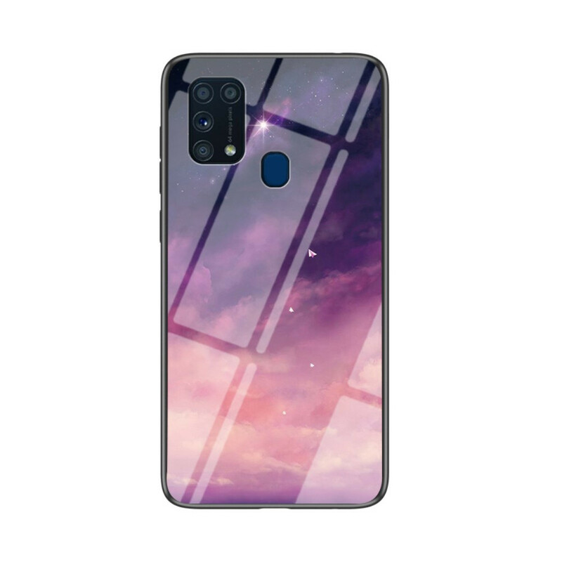 Samsung Galaxy M31 Capa de vidro temperado Beleza