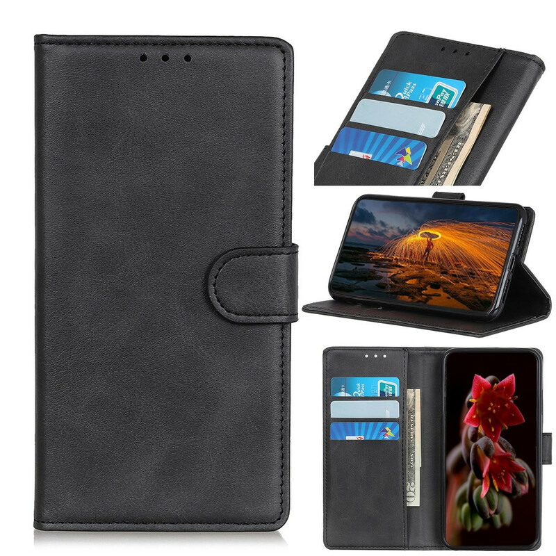 Capa OnePlus Nord Retro Mate Leather Effect